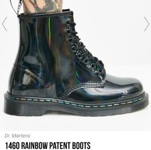 Dr. Martens Rainbow Holographic Boots
